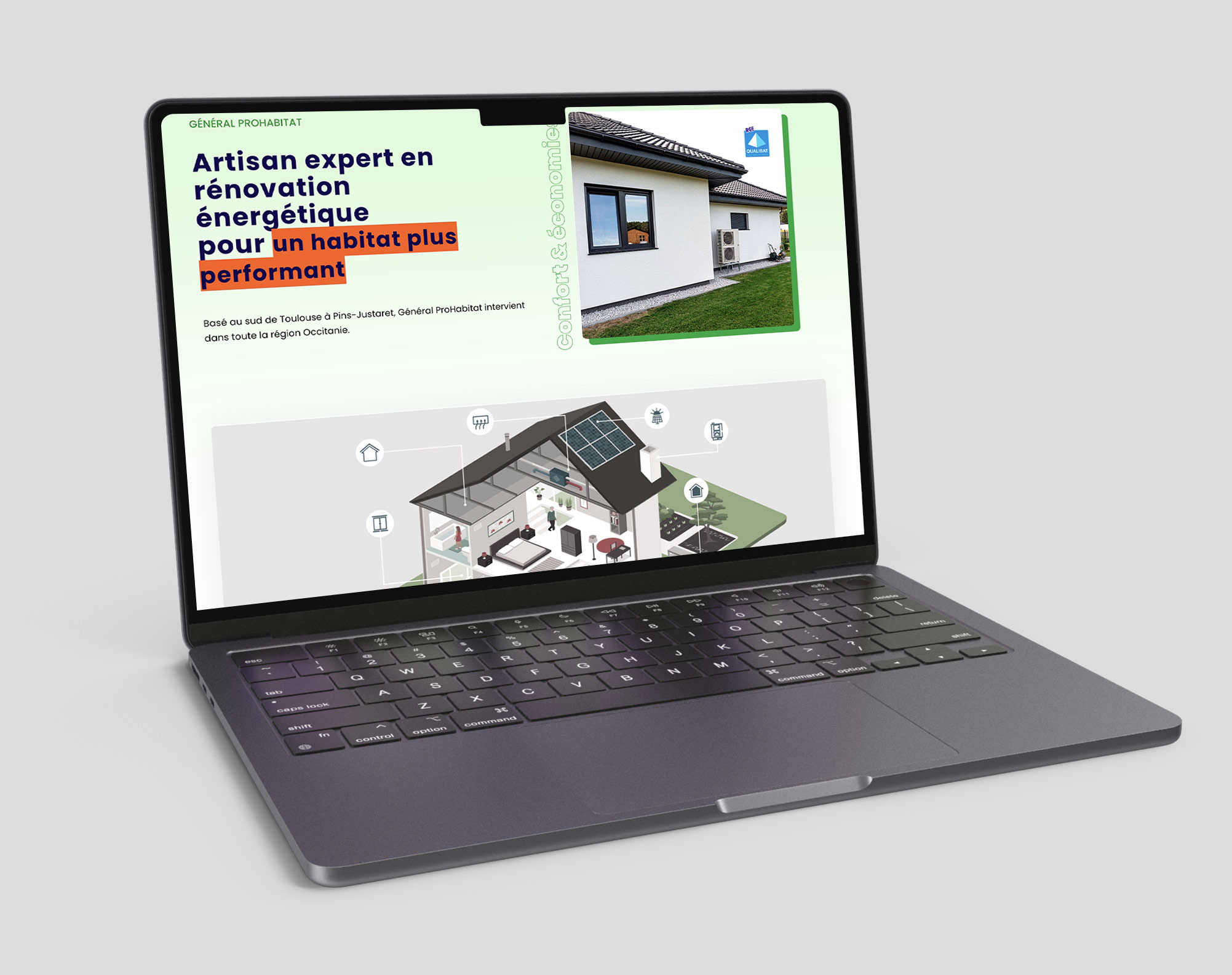 Conception de site web vitrine à Cugnaux