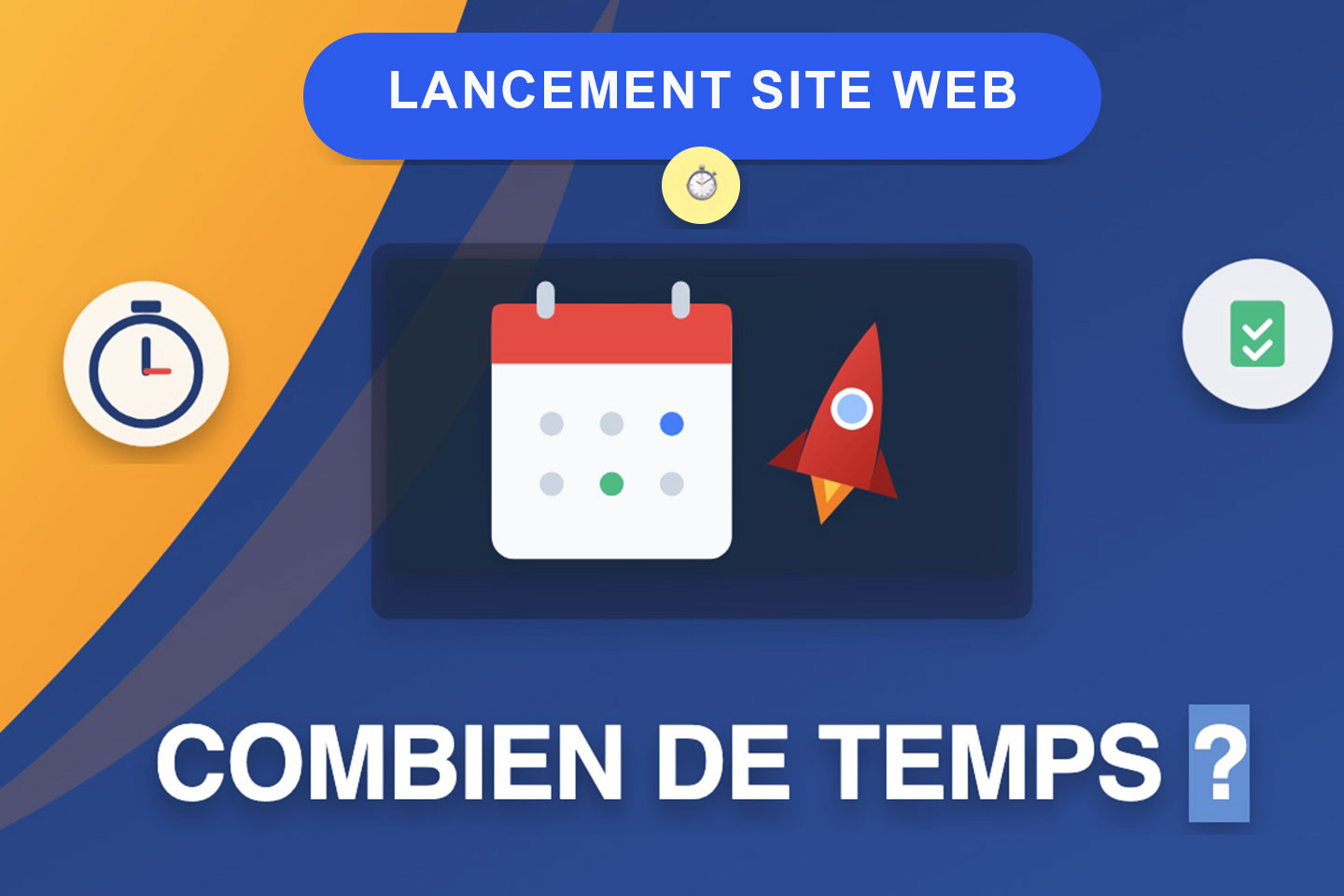 durée création site internet 