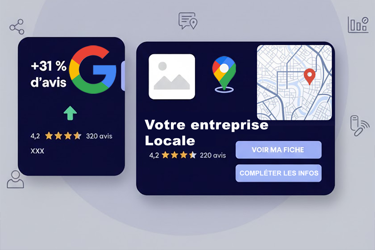 Google my Business : +31 % d'avis en 1 an et toujours 29 % de fiches vides... Où vous situez-vous face à la concurrence ?