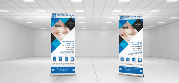 Roll-up alu 84 x204 cm personnalisable et économique