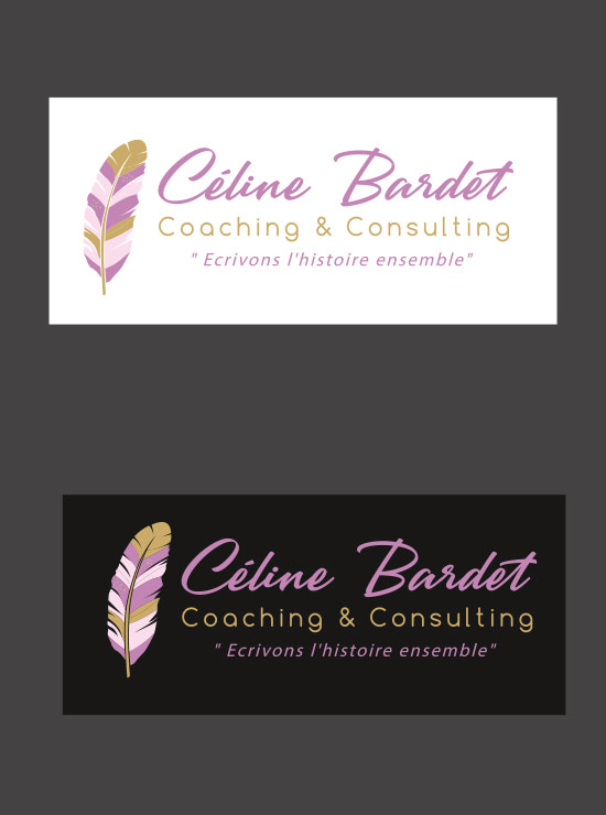 Création de logo & identité visuelle - Céline Bardet Coaching & Consulting