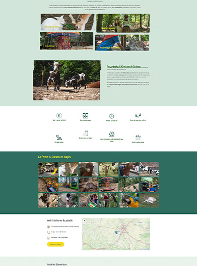 Refonte du Site Web de la Ferme du Paradis