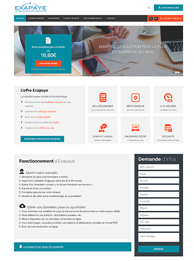 Refonte site web Exapaye à Muret