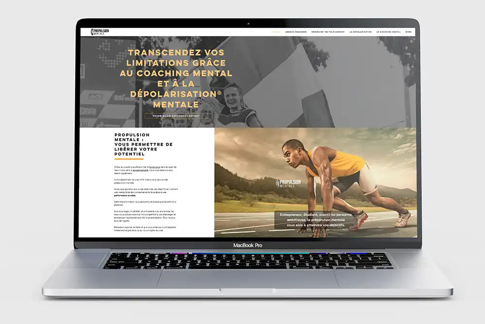 refonte site web Propulsion Mentale à Muret