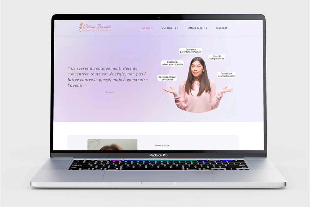 Création site internet pour coach professionnel