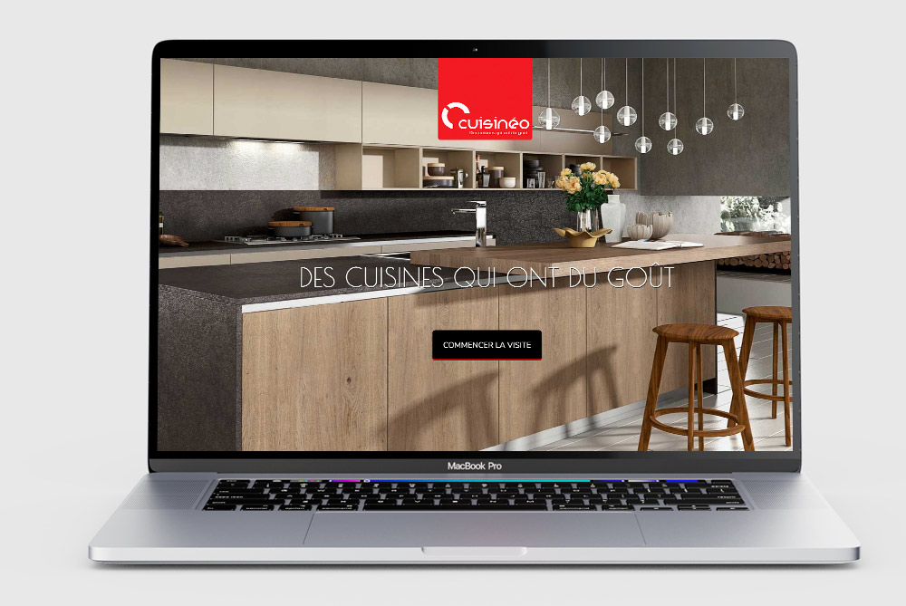 Création site web  vitrine pour cuisiniste Toulouse