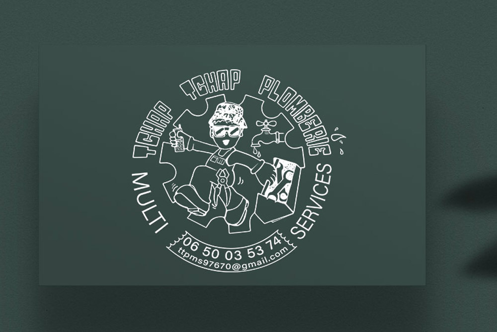 Vectorisation du logo pour un artisan plombier